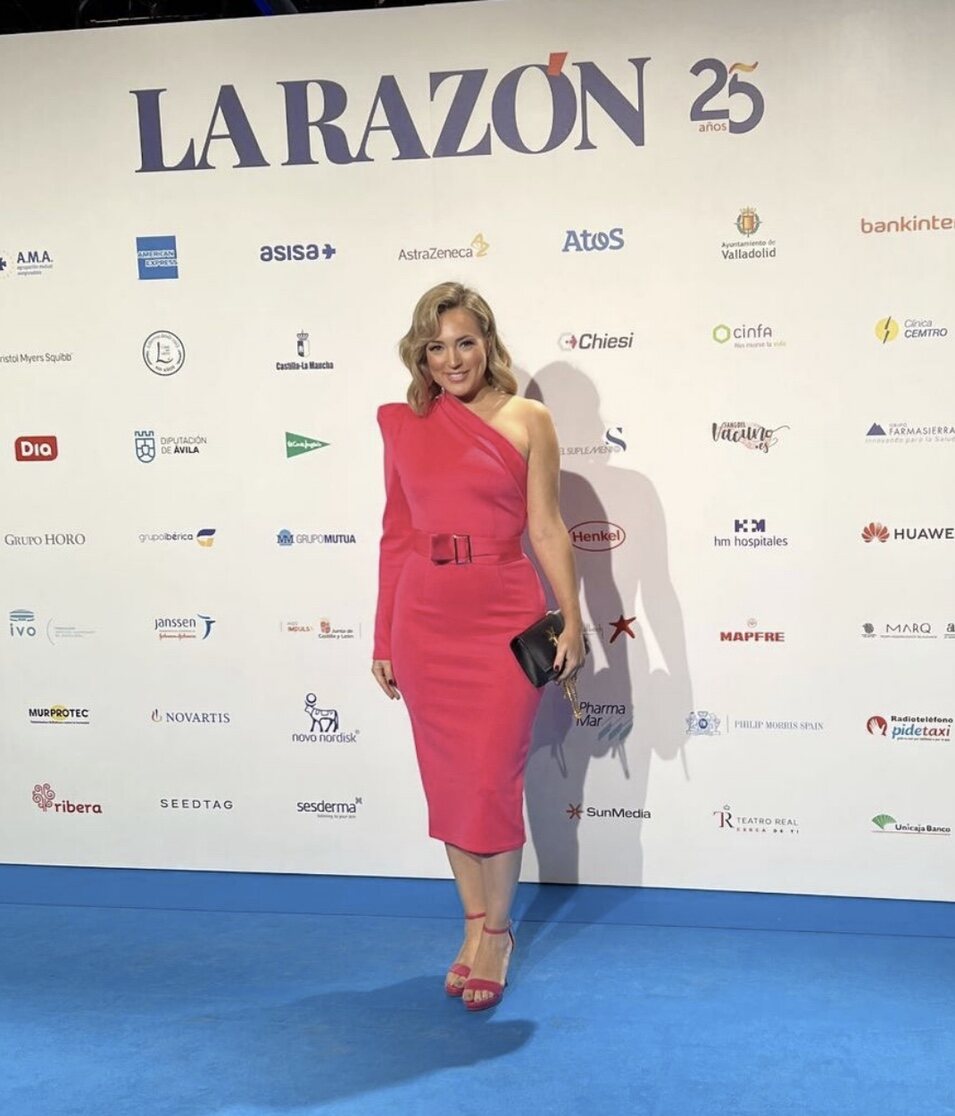 Marta Riesco en el evento de La Razón | Instagram