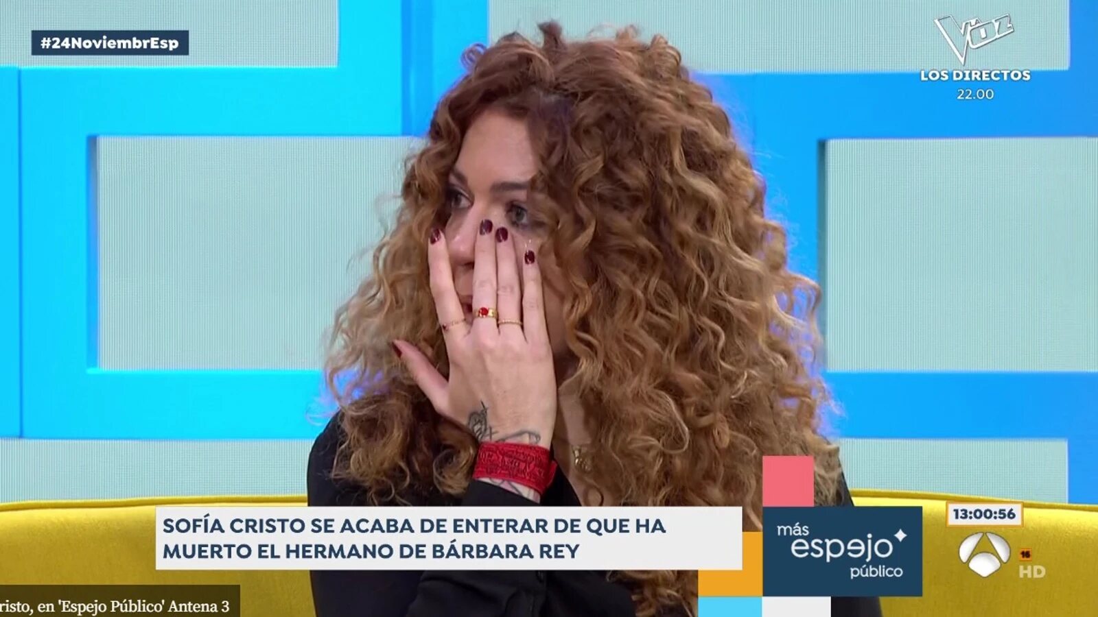 Sofía Cristo anunciaba la noticia en 'Espejo Público' | Foto: Antena 3