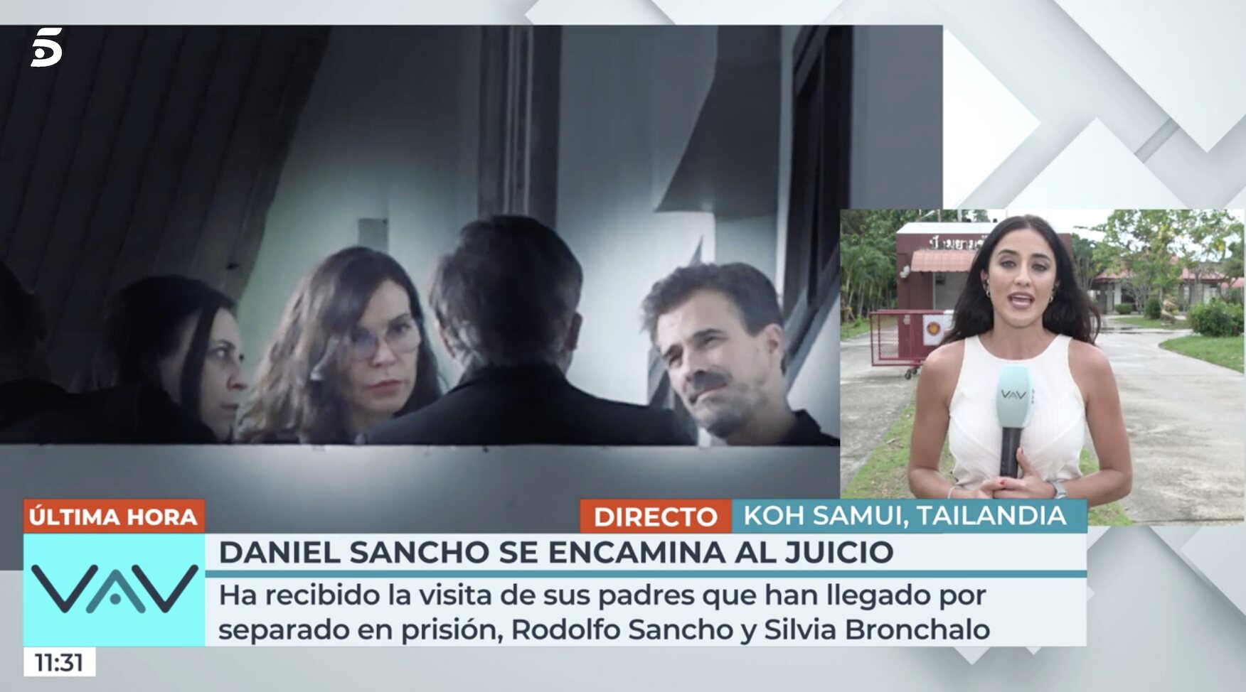 Rodolfo Sancho y Silvia Bronchalo juntos en la Corte/ Foto: telecinco.es