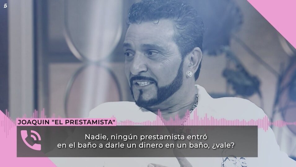 Joaquin durante la entrevista en 'Vamos a ver' | Telecinco