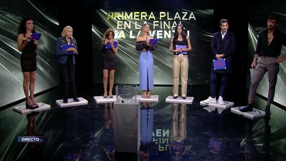Los concursantes de 'GH VIP 8' pujando por la final | Telecinco