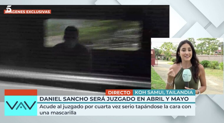 Daniel Sancho siendo trasladado a la corte/ Foto: telecinco.es