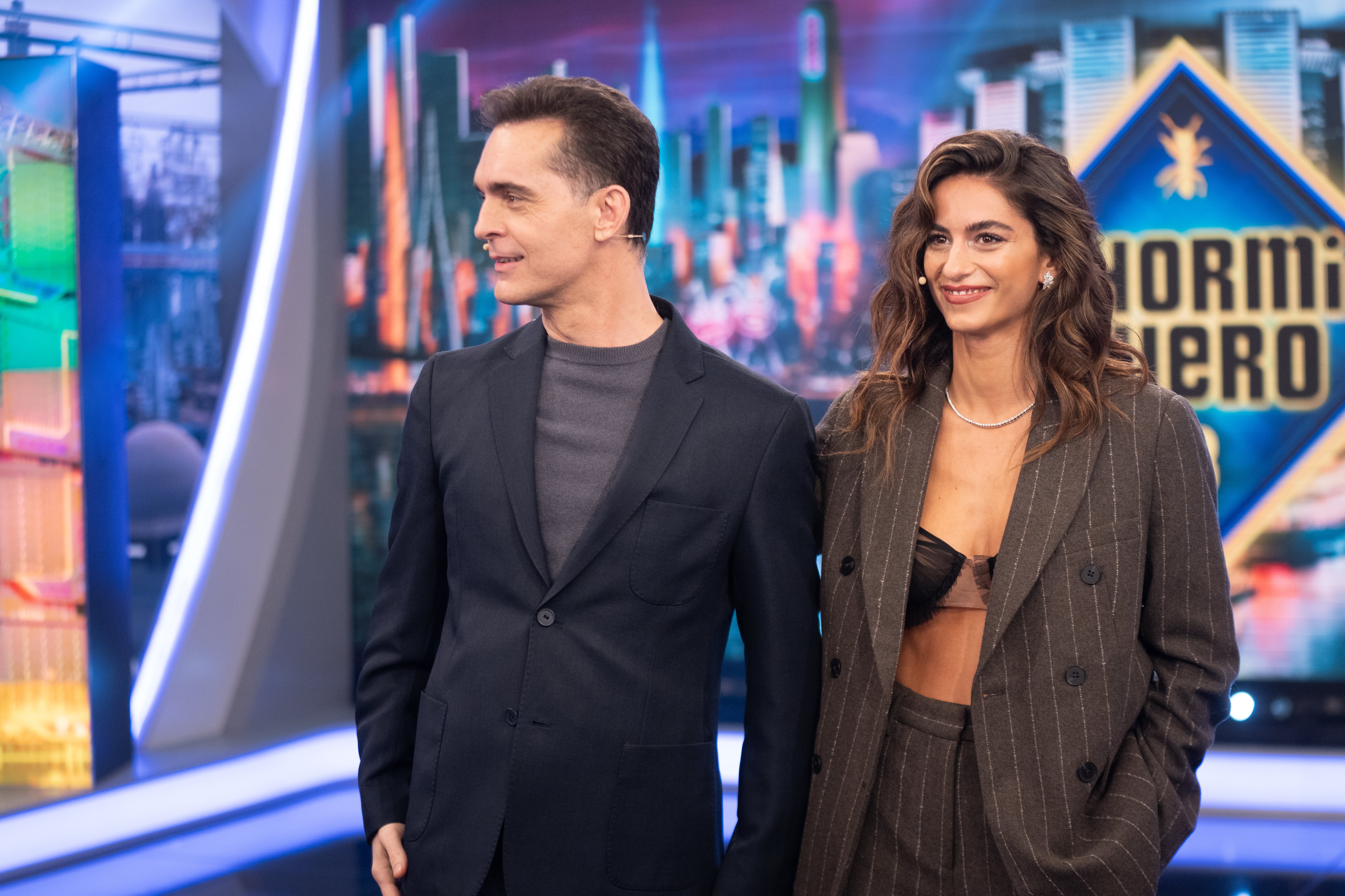 Begoña Vargas y Pedro Alonso en el plató de 'El Hormiguero'/ Foto: Antena 3