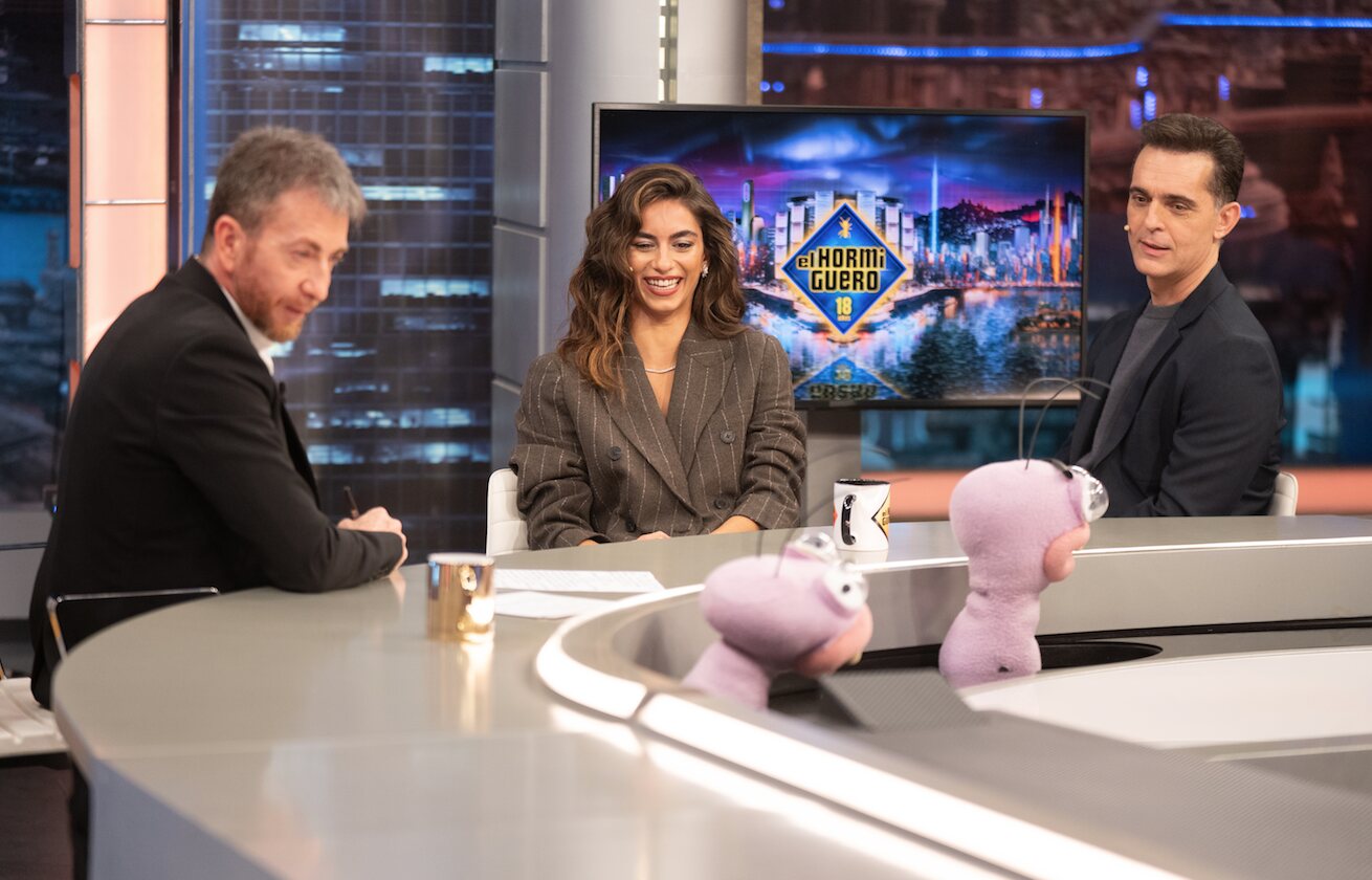 Begoña Vargas y Pedro Alonso hablan con Pablo Motos en 'El Hormiguero'/ Foto: Antena 3