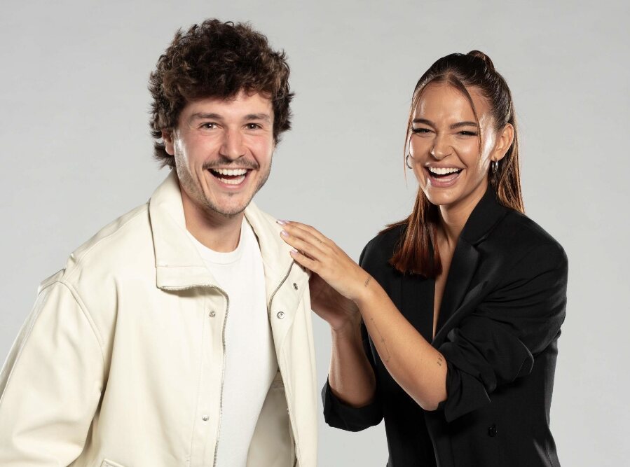 La imagen promocional de Laura Escanes y Miki Núñez para las Campanadas de TV3