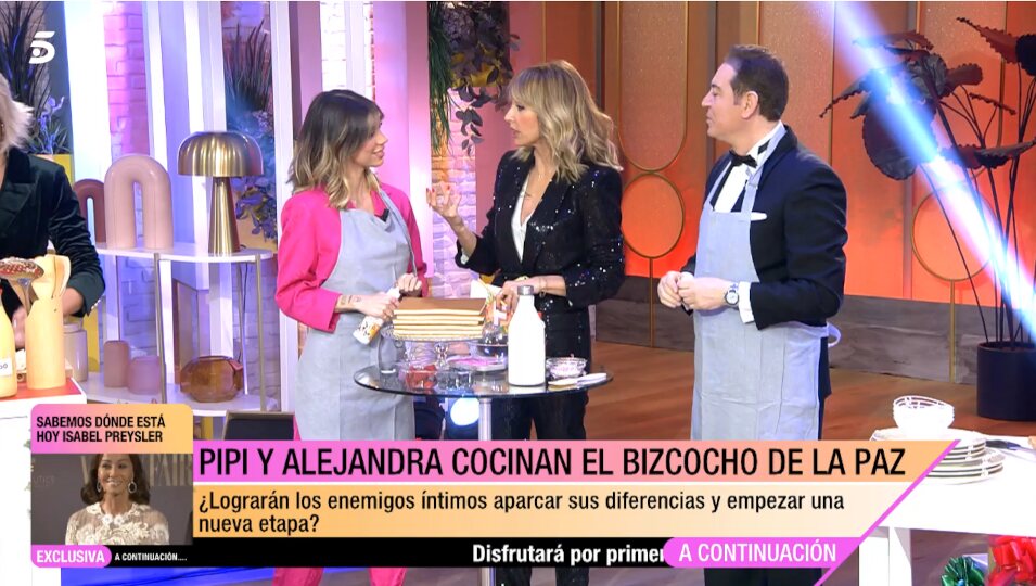 Alejandra Rubio con el traje de María Teresa Campos | Telecinco