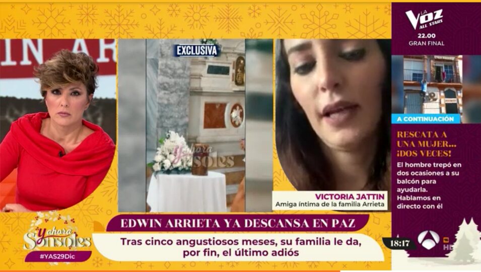 Victoria Jattin en 'Y ahora Sonsoles' | Antena 3