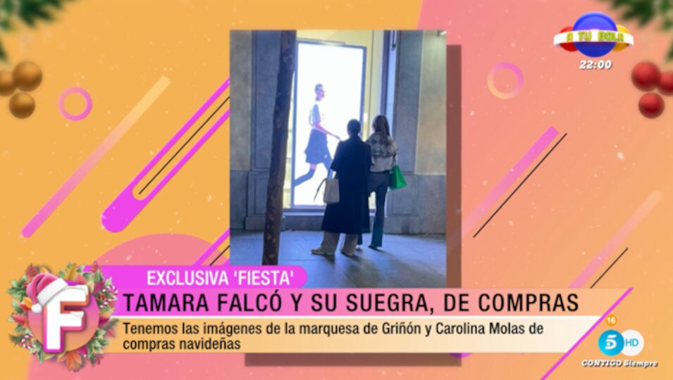 Tamara Falcó y Carolina Molas de compras por Madrid | Telecinco