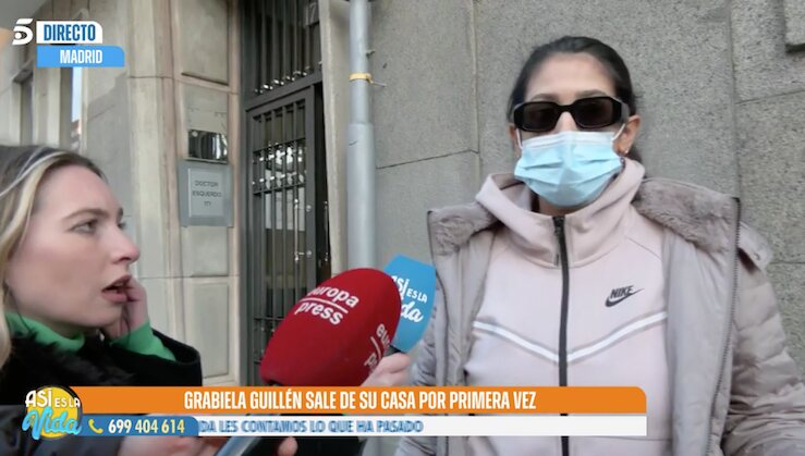 Gabriela Guillén, saturada por los medios de comunicación/ Foto: telecinco.es