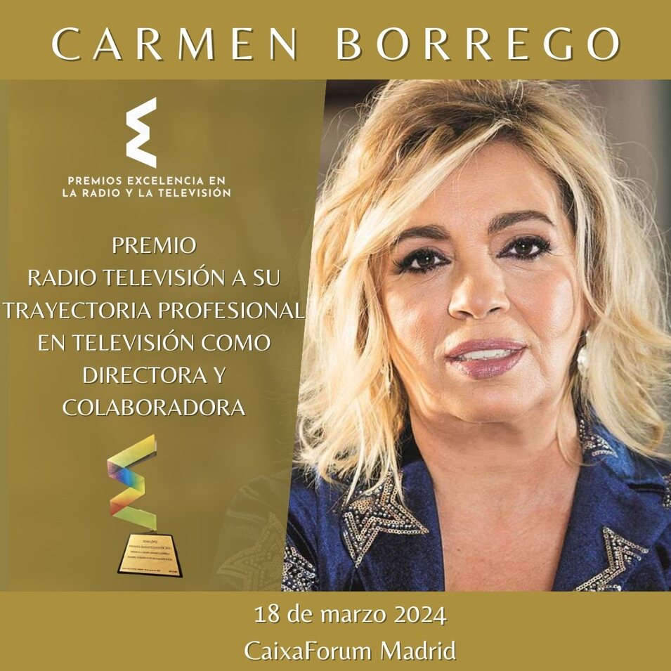 Premio para Carmen Borrego