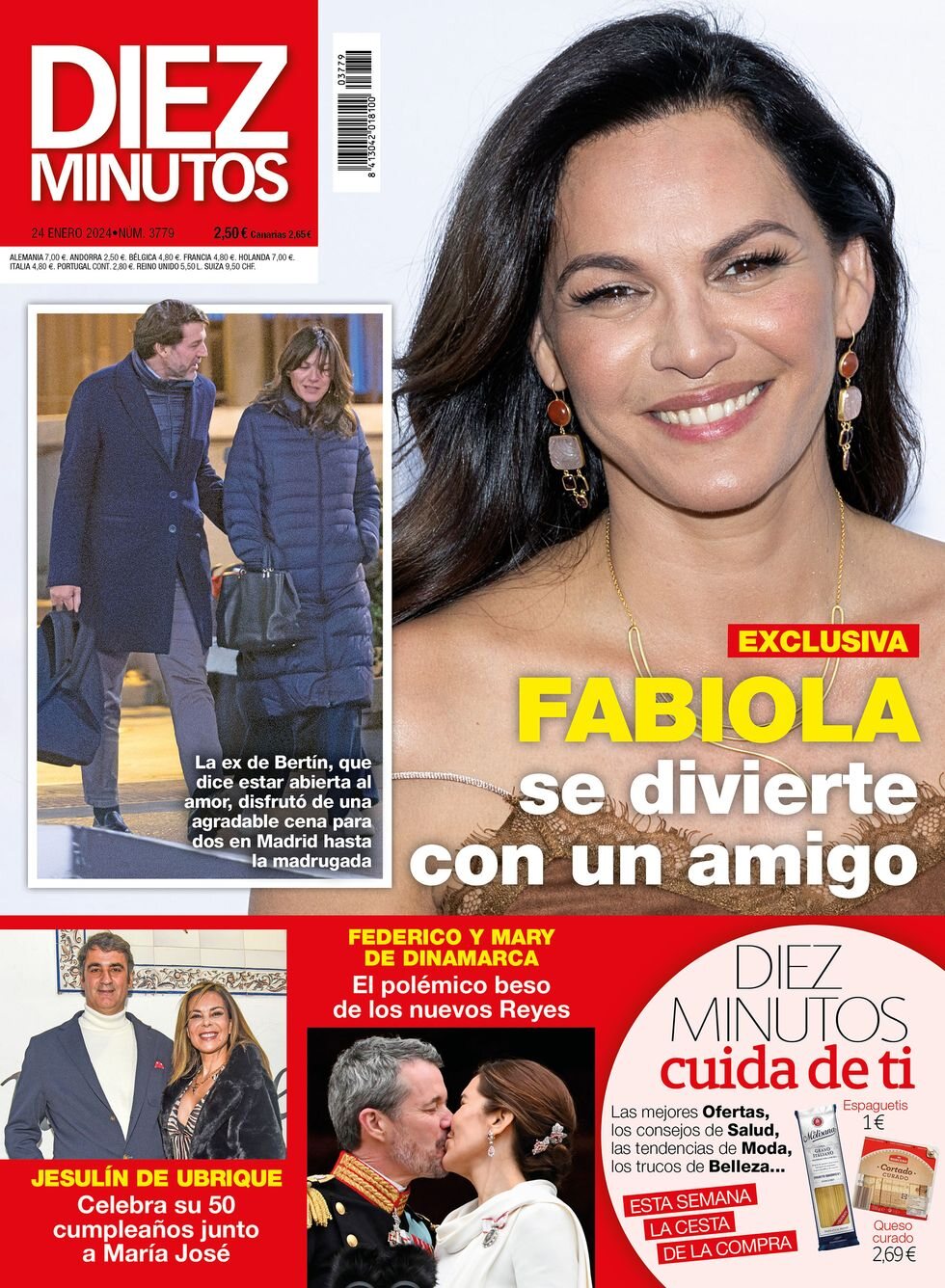 Fabiola Martínez con su nueva ilusión en la portada de Diez Minutos