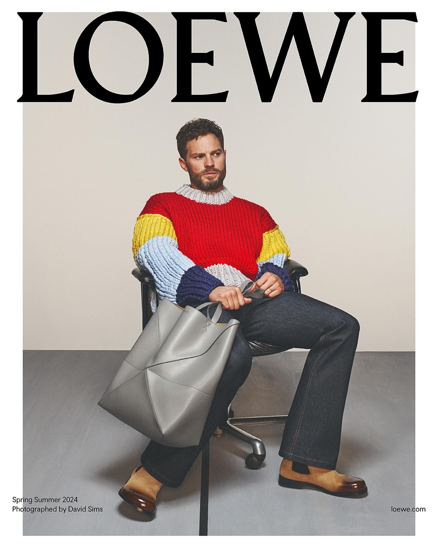 Jamie Dornan es ahora imagen de Loewe | Foto: Instagram @loewe