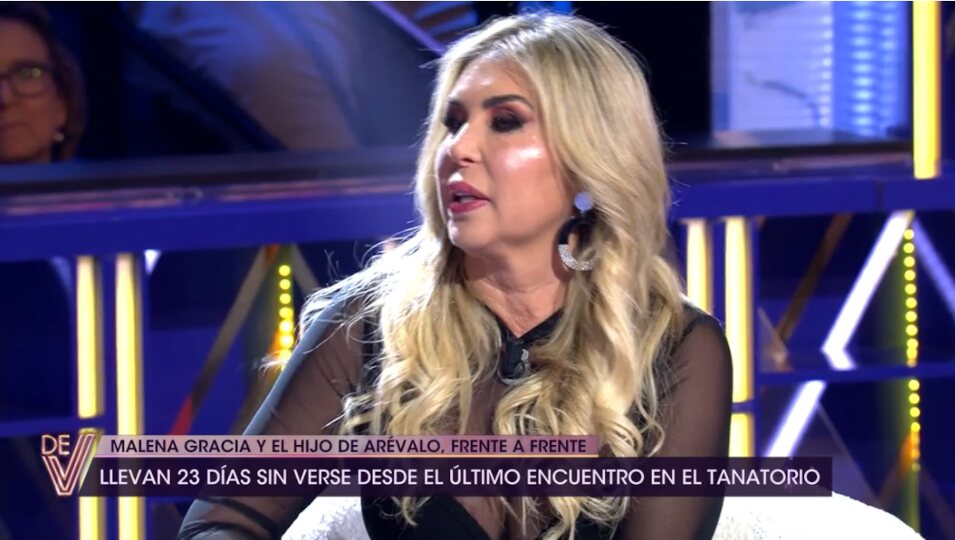 Malena Gracia responde al hijo de Paco Arévalo | Telecinco
