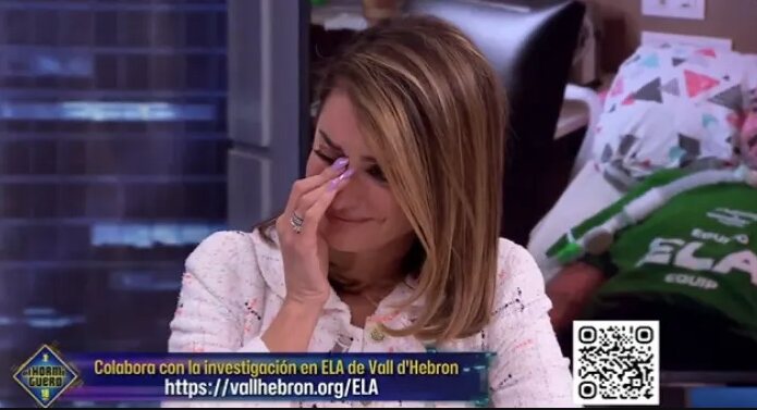Penélope Cruz, emocionada en 'El Hormiguero'/ Foto: Antena 3