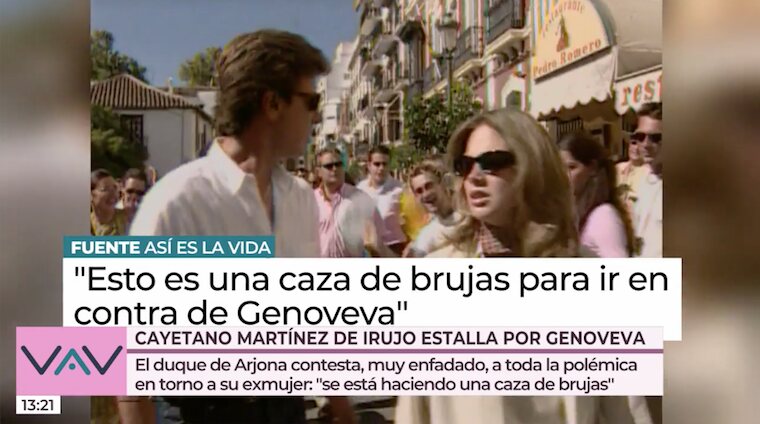 Cayetano Martínez de Irujo zanjan los rumores que le relacionan con Genoveva Casanova/ Foto: telecinco.es