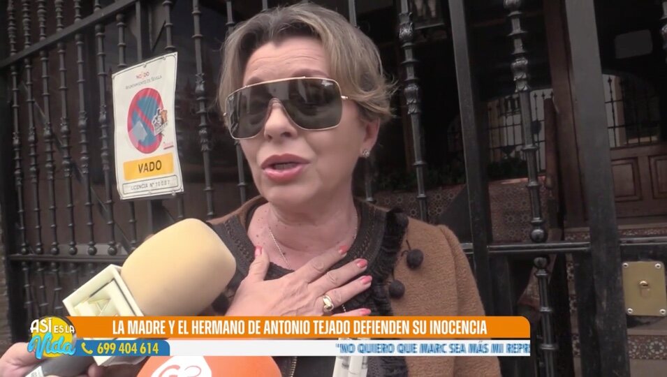 La madre de Antonio Tejado habla tras su detención | Telecinco