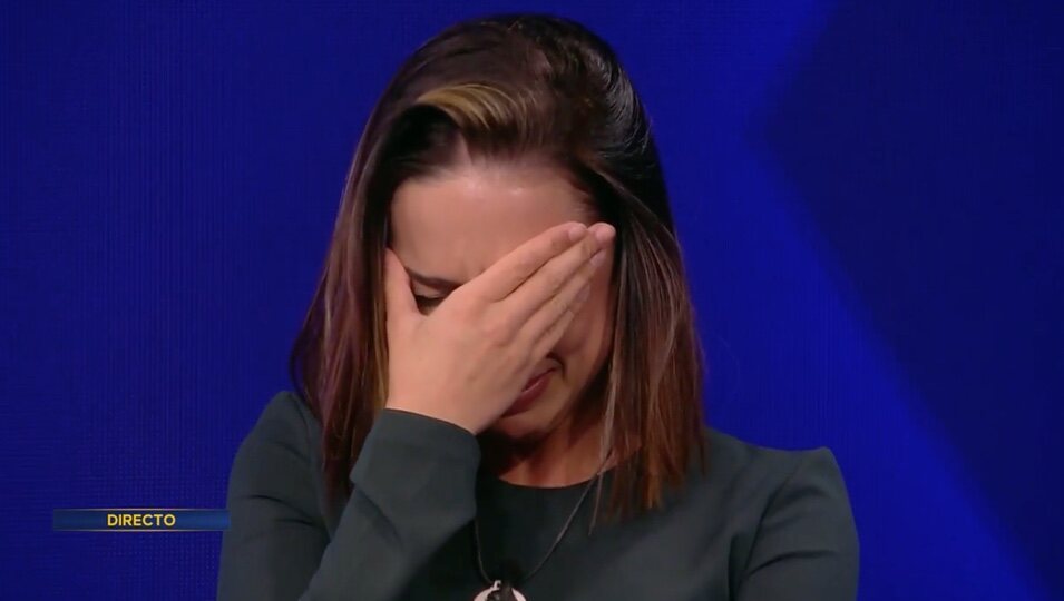 Lucía se rompe tras la discusión | Foto: telecinco.es