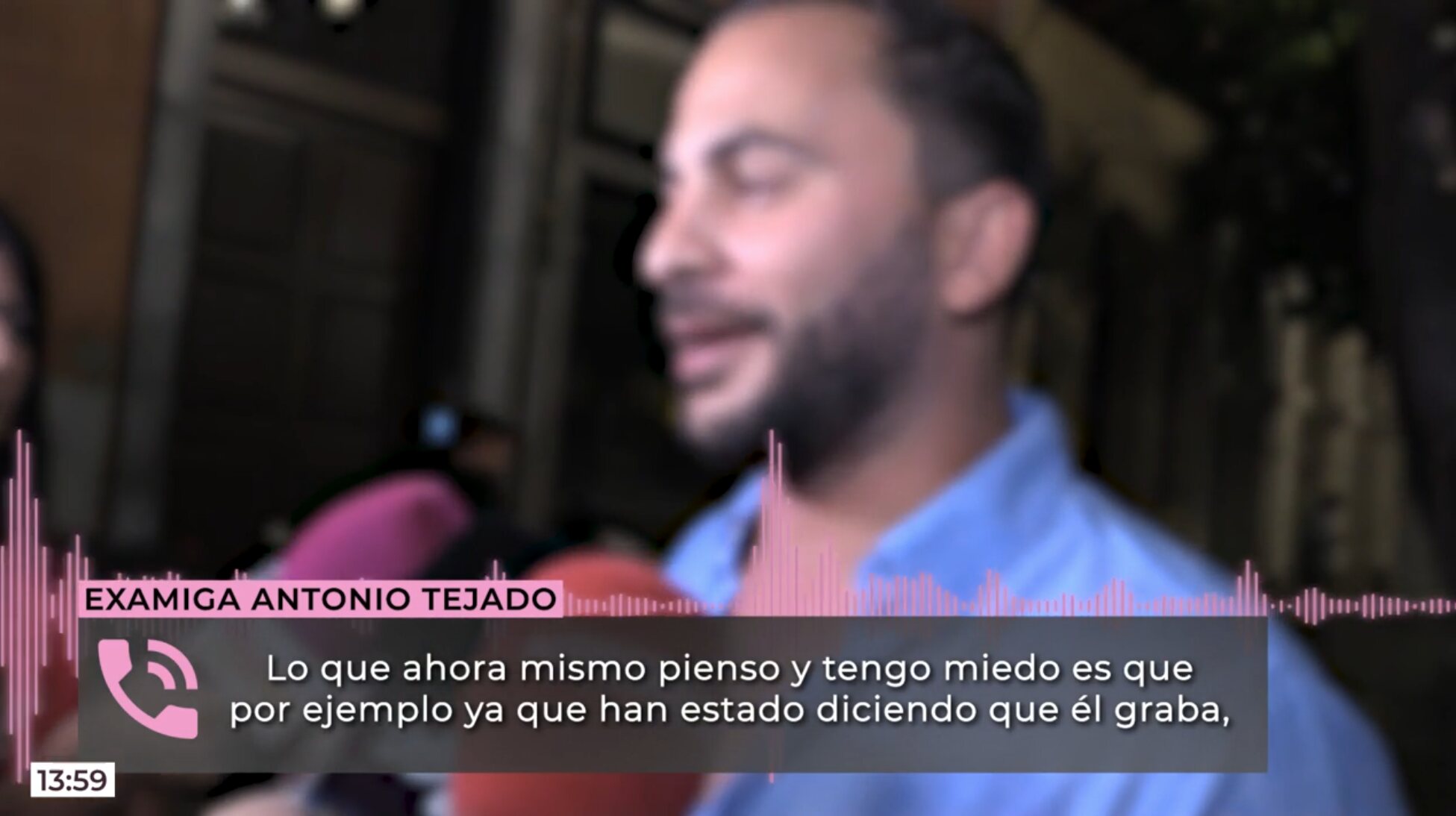 La examiga de Antonio Tejado tiene miedo de que la grabase dormiga | Foto: Telecinco.es