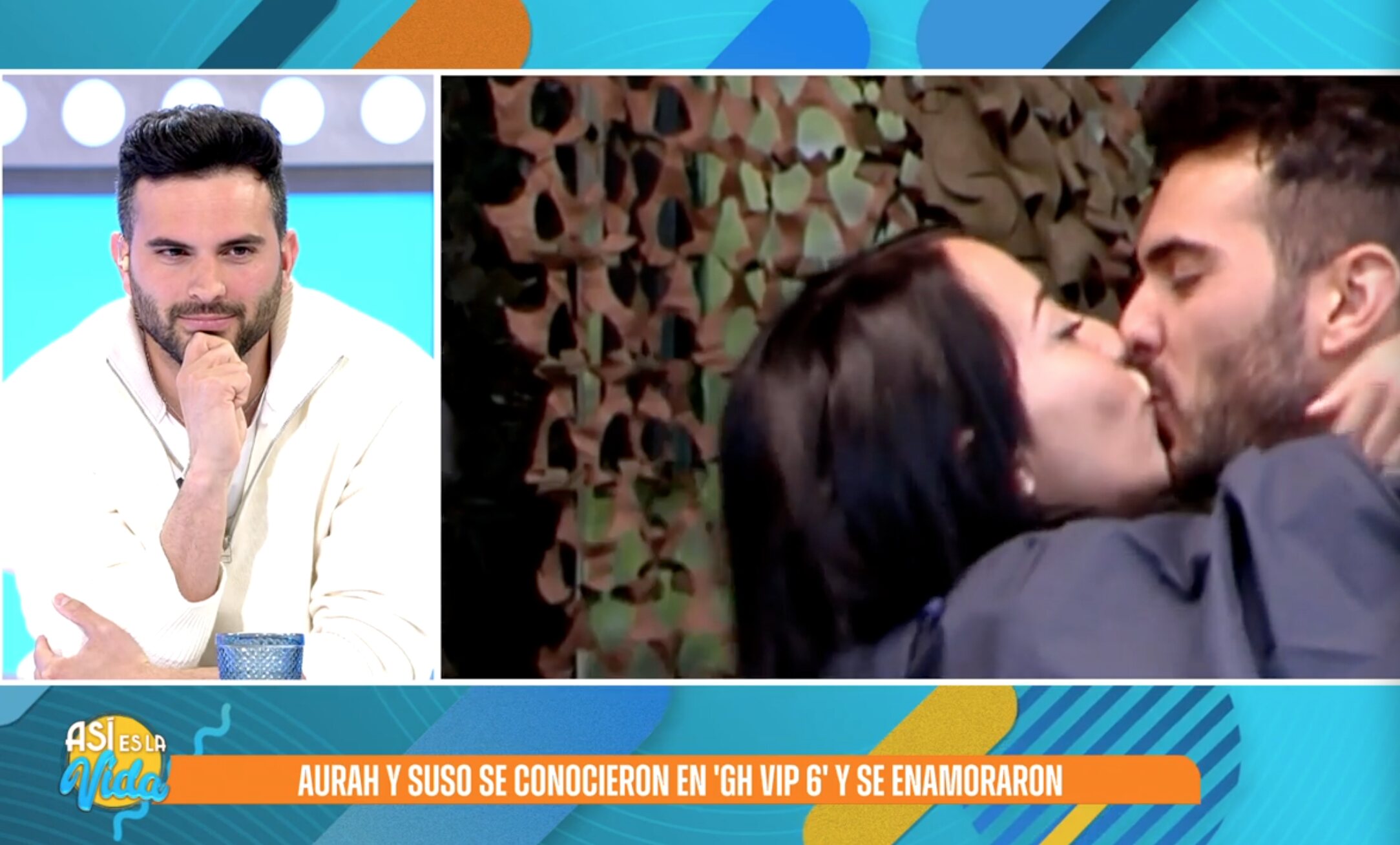 Suso Álvarez recuerda con una sonrisa su relación con Aurah en 'GH VIP' | Foto: Telecinco.es