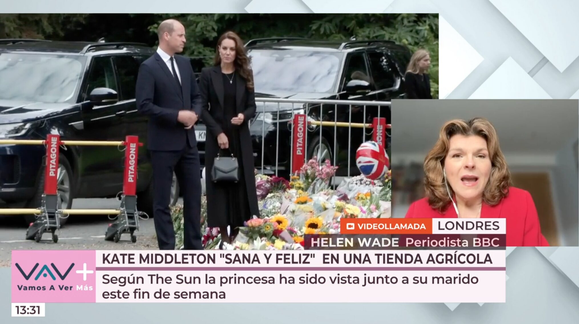 Helen Wade, periodista de la BBC, niega los rumores sobre el comunicado | Foto: Telecinco.es