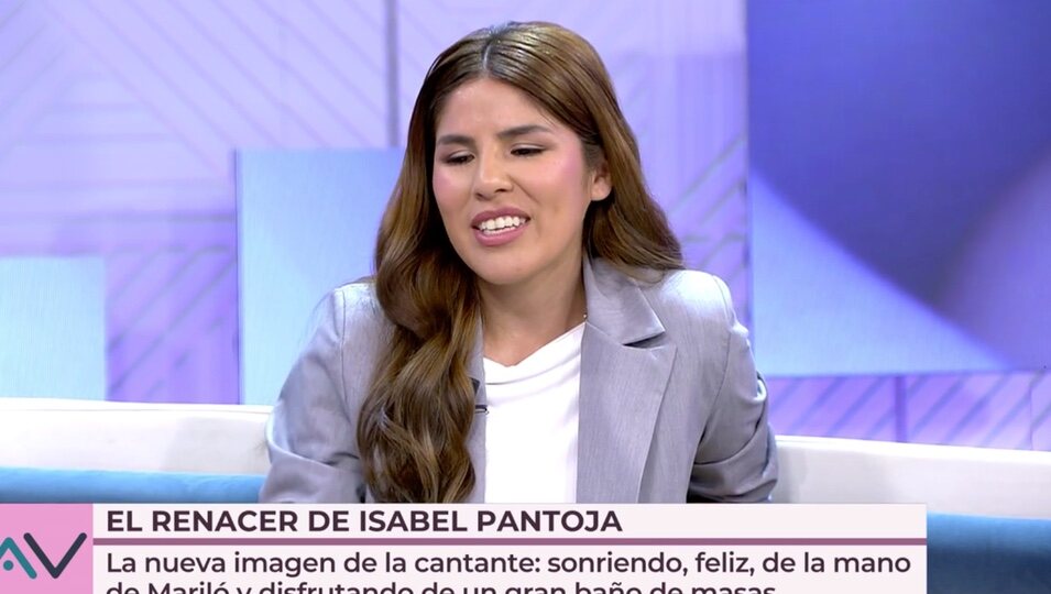 Isa Pantoja hablando en 'Vamos a ver' | Foto: telecinco.es