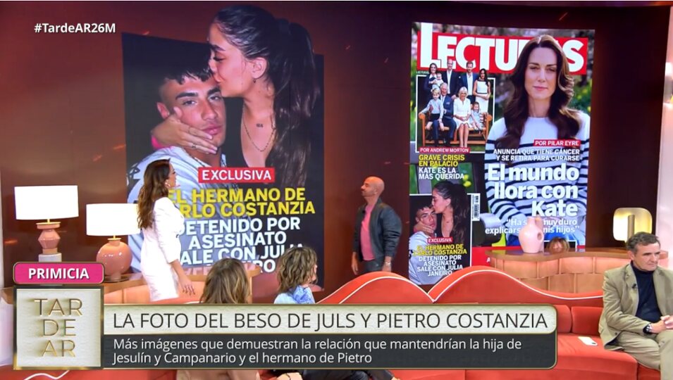 Imagen de la portada de Lecturas de Pietro Costanzia y Julia Janeiro juntos | Telecinco