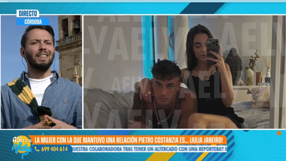 José Antonio Avilés habla de la relación de Pietro Costanzia y Julia Janeiro | Telecinco