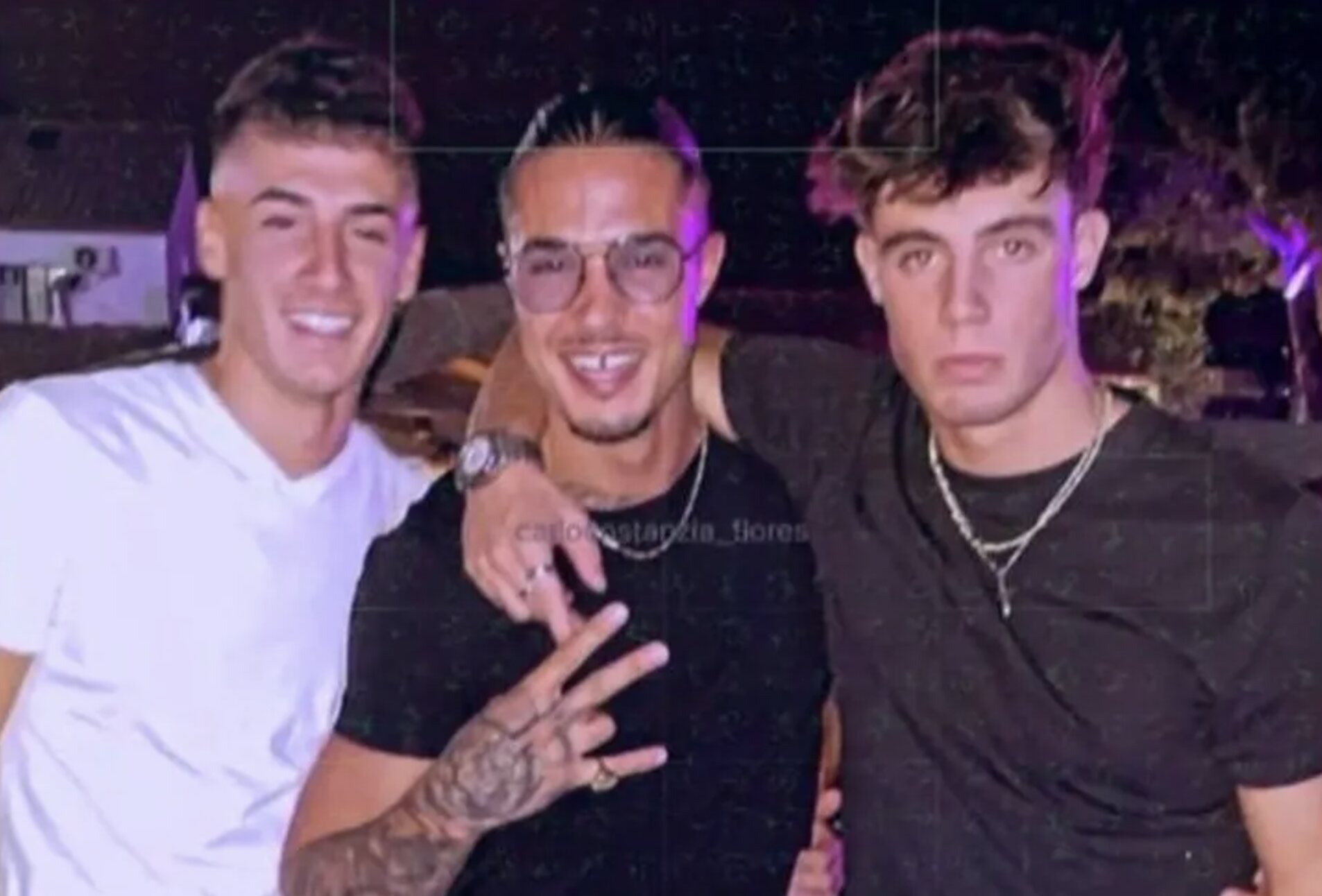 Los tres hermanos Costanzia/ Foto: Instagram