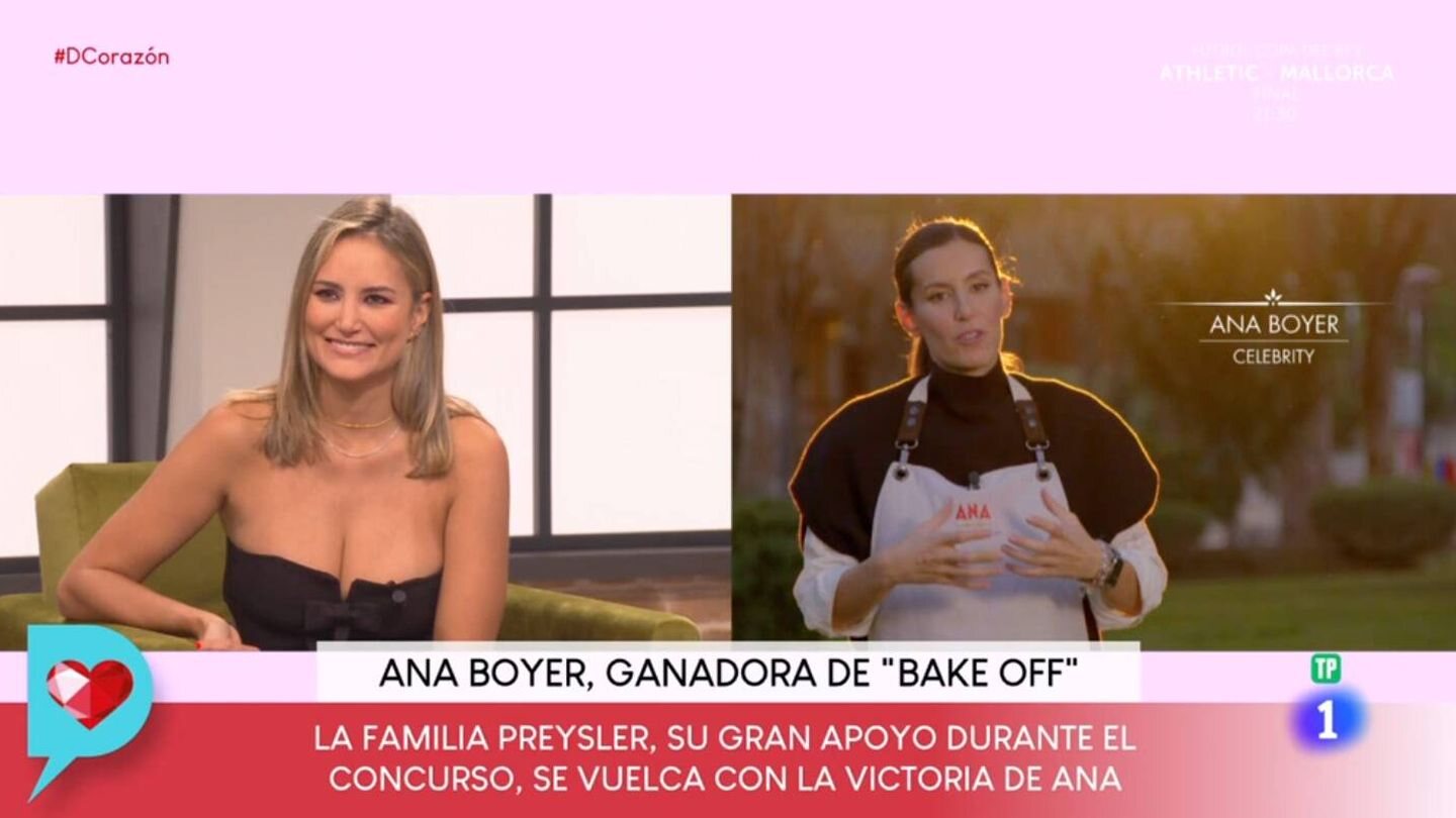 Alba Carrillo muy sincera sobre la victoria de Ana Boyer en 'Bake Off' | Foto: RTVE