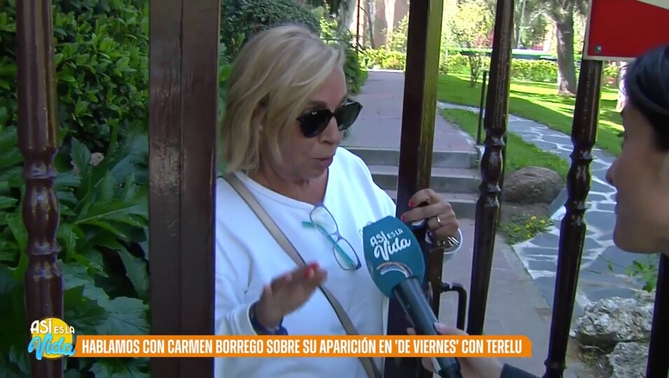 Carmen Borrego habla sobre la entrevista | Telecinco