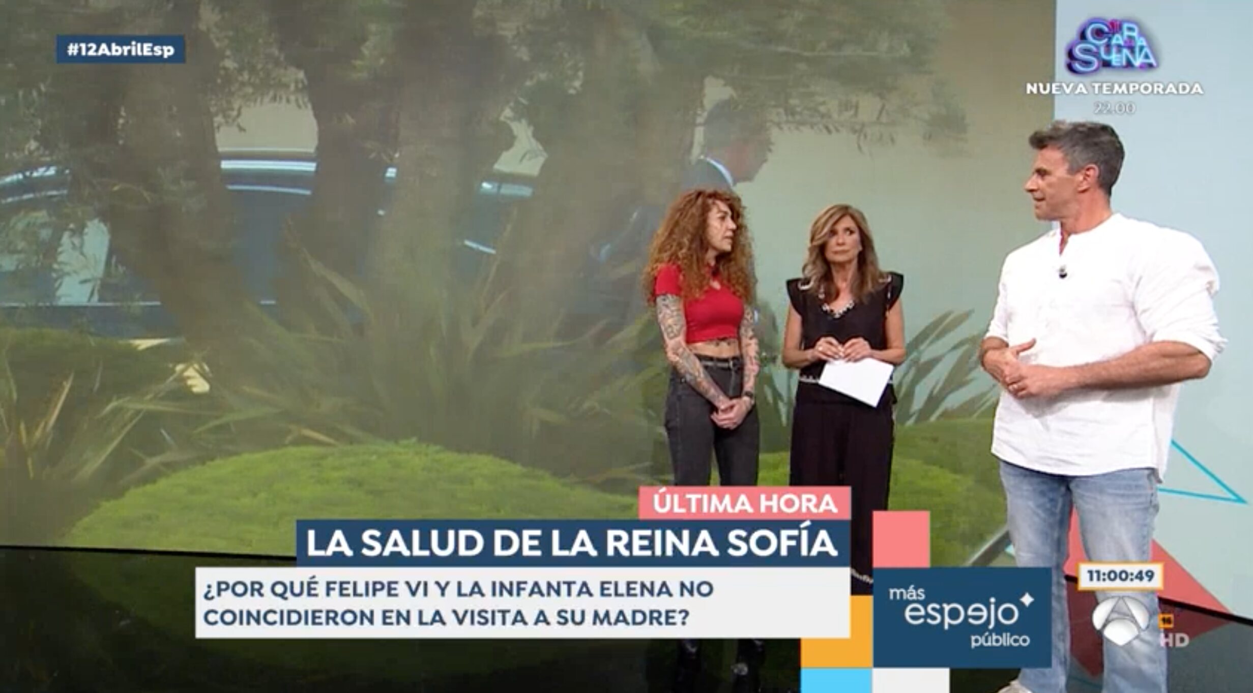 Sofía Cristo propone que Bárbara Rey visite a la Reina Sofía en el hospital | Foto: Antena3.com