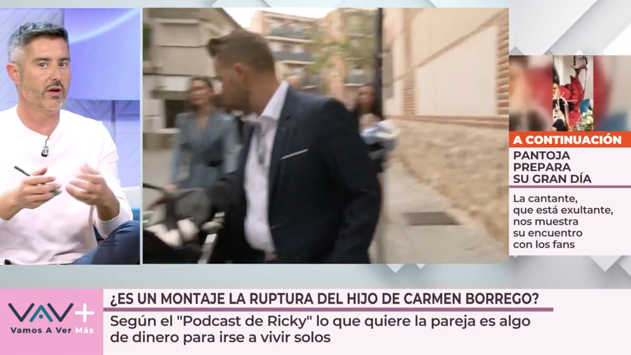'Vamos a ver' se ha ce eco de la información de Ricky García | Foto: Telecinco.es