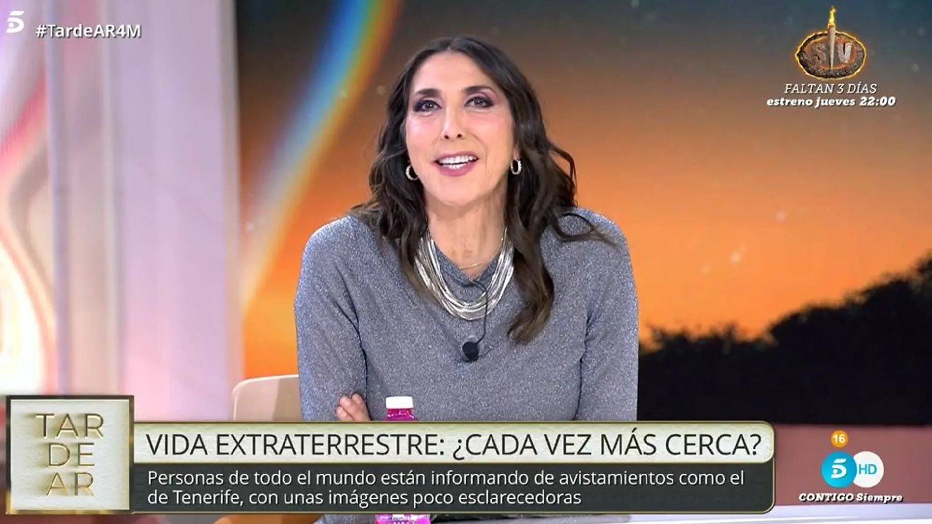 Paz Padilla colabora ahora en 'TardeAR' con Ana Rosa Quintana | Foto: Telecinco.es