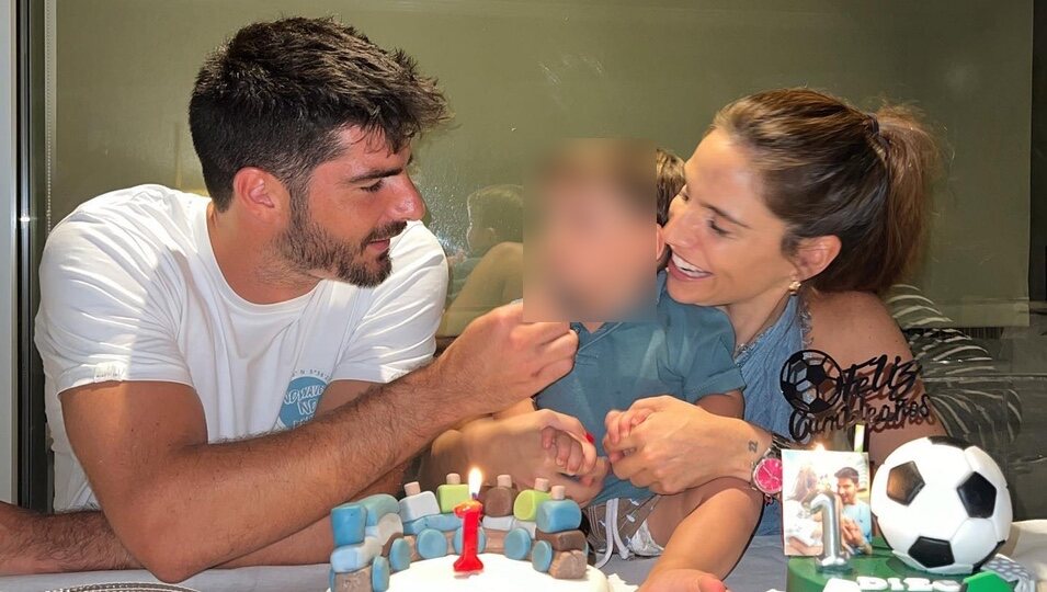 Lucía Villalón y Gonzalo Melero en el primer cumpleaños de su hijo | Instagram