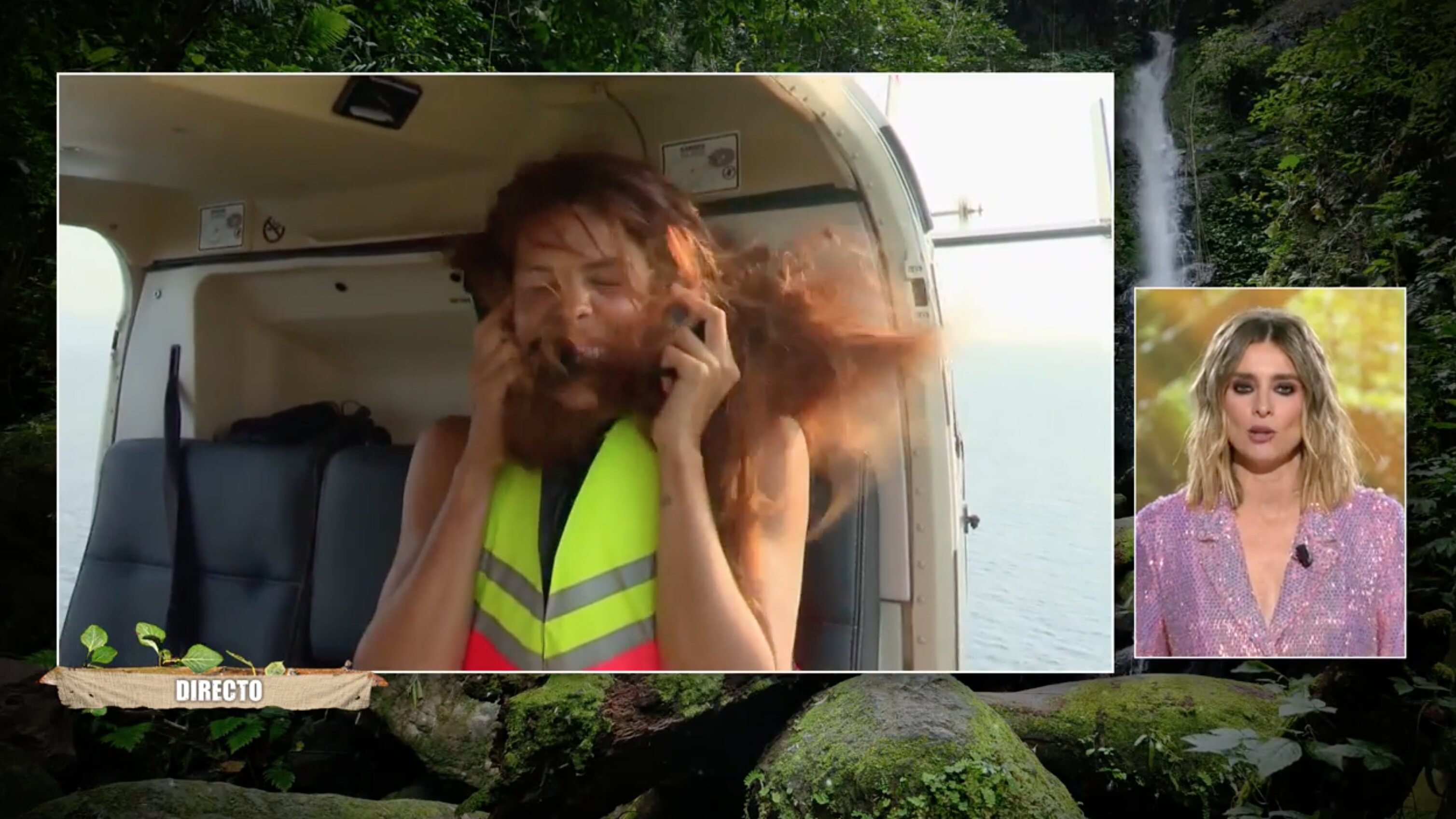 Laura Matamoros se olvida de Makoke en su tercer salto en 'Supervivientes 2024' | Foto: Telecinco.es