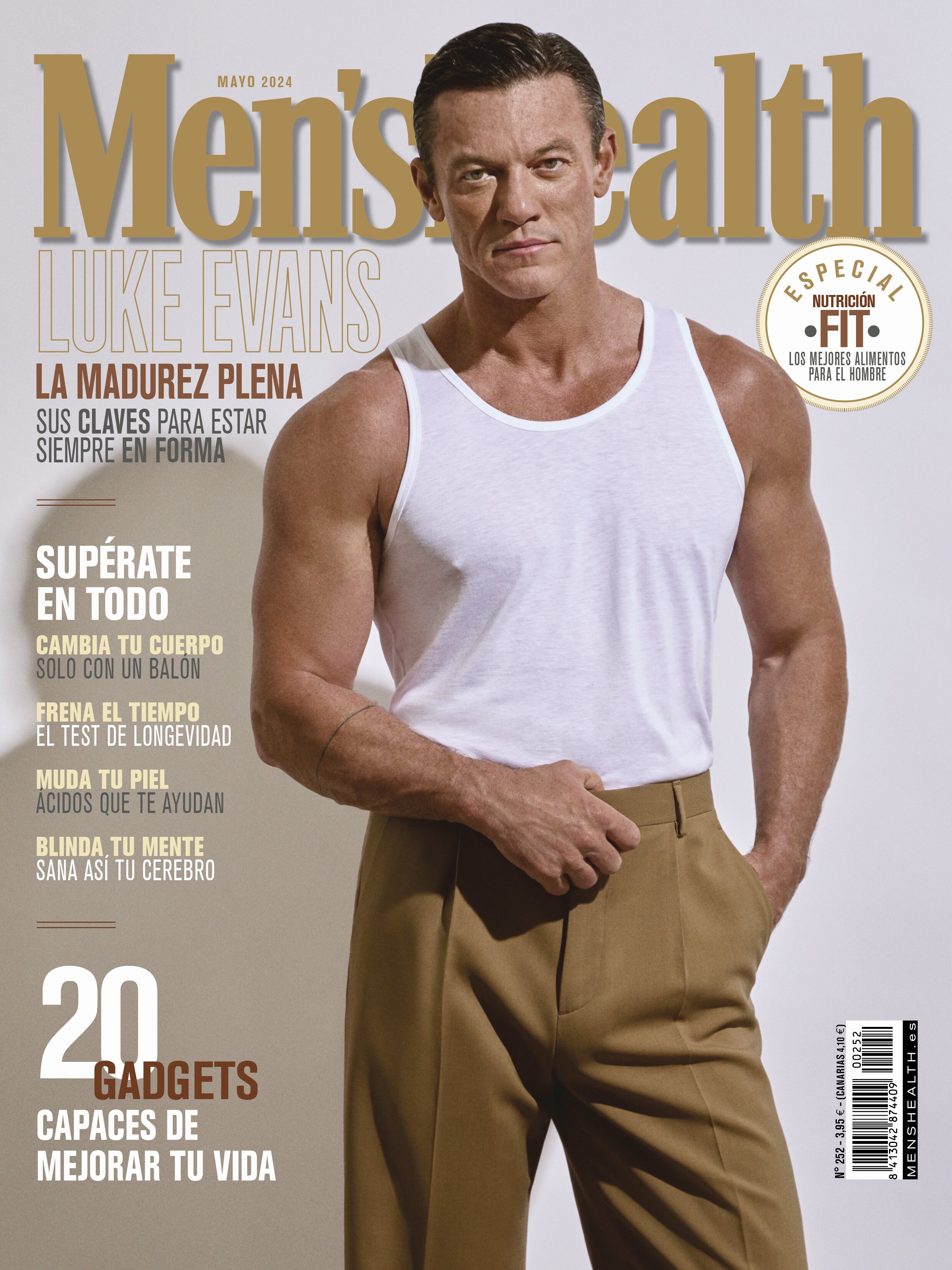 Luke Evans protagoniza la portada de Men's Health España | Foto: Félix Valiente