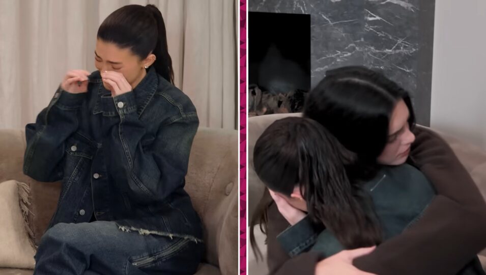 Kylie Jenner llora en la quinta temporada de 'The Kardashians' | Foto: Hulu / Youtube