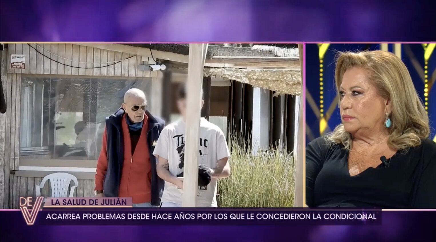 Mayte Zaldívar, el mayor apoyo de Julián Muñoz en su peor momento |Foto: Telecinco.es