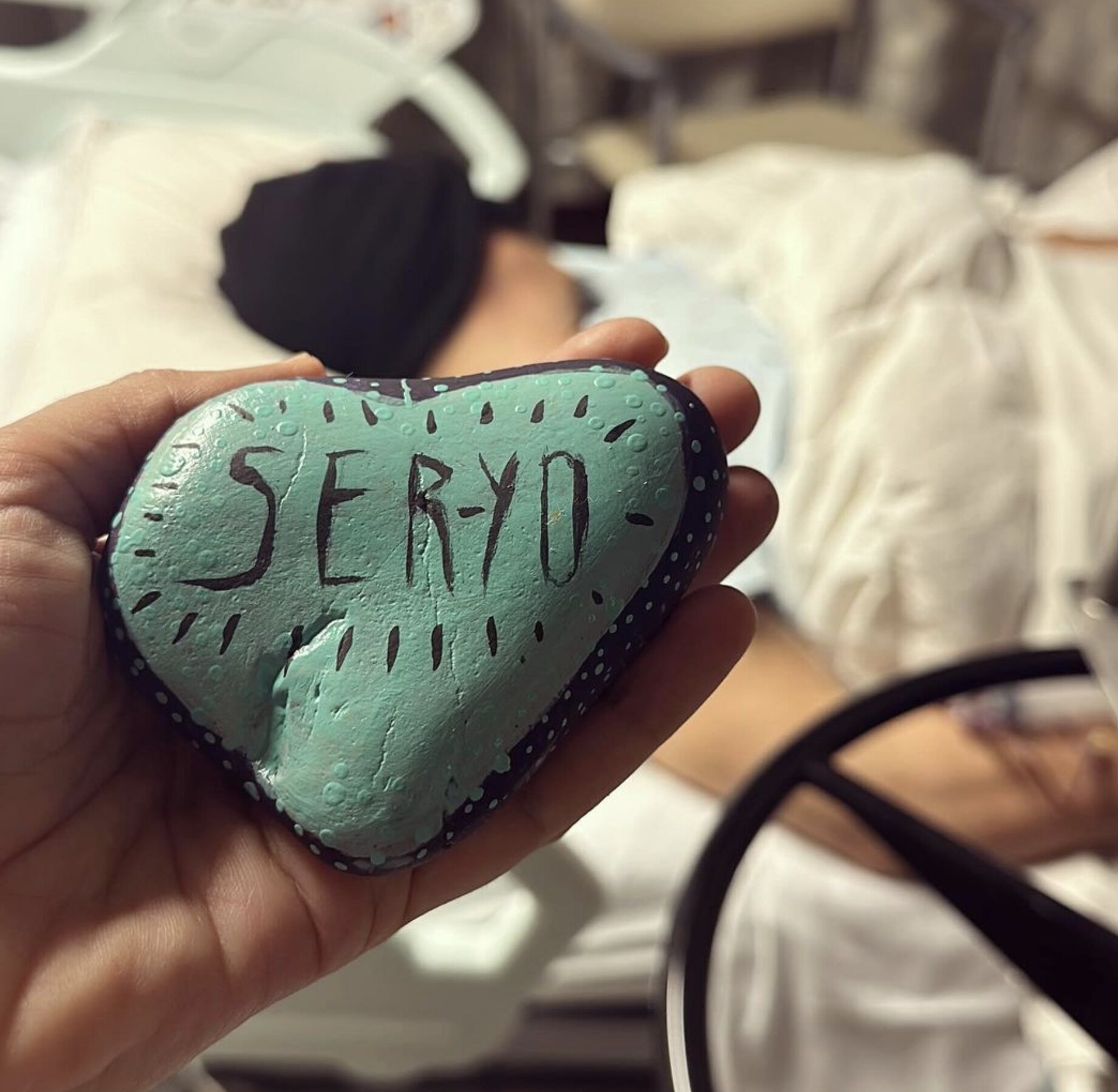 Marta Solaz comparte una foto tras el trasplante de Sergio Peris-Mencheta/ Foto: Instagram