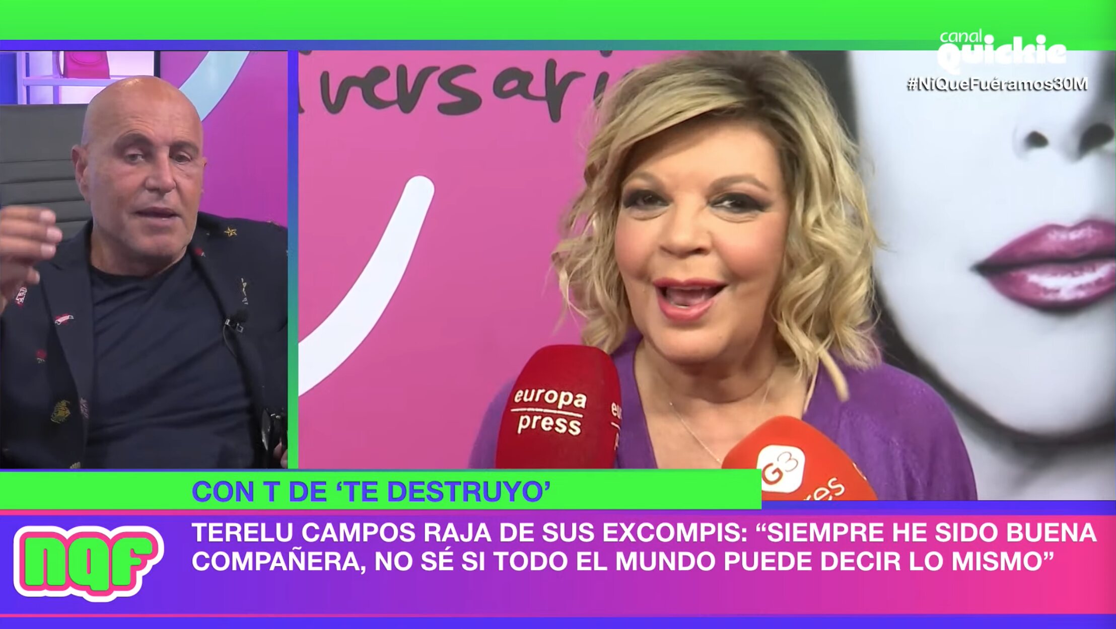 Kiko Matamoros carga sin miramientos contra Terelu Campos | Foto: Telecinco.es