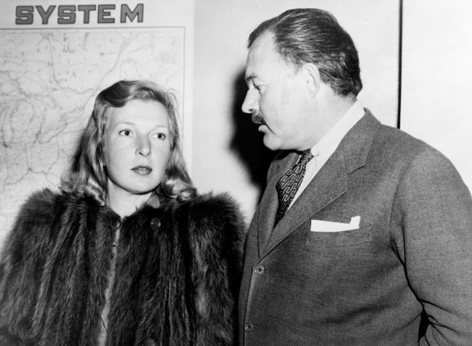 Martha Gellhorn y Ernest Hemingway