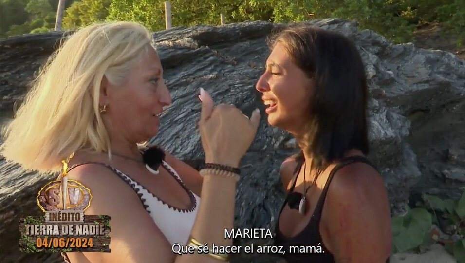 Marieta y su madre | Foto: telecinco.es