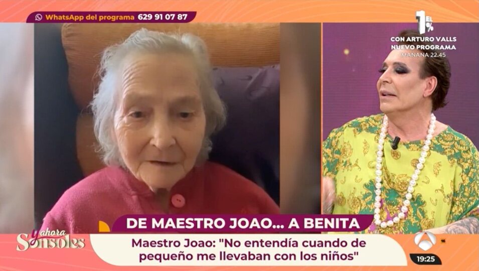 El maestro Joao en el programa 