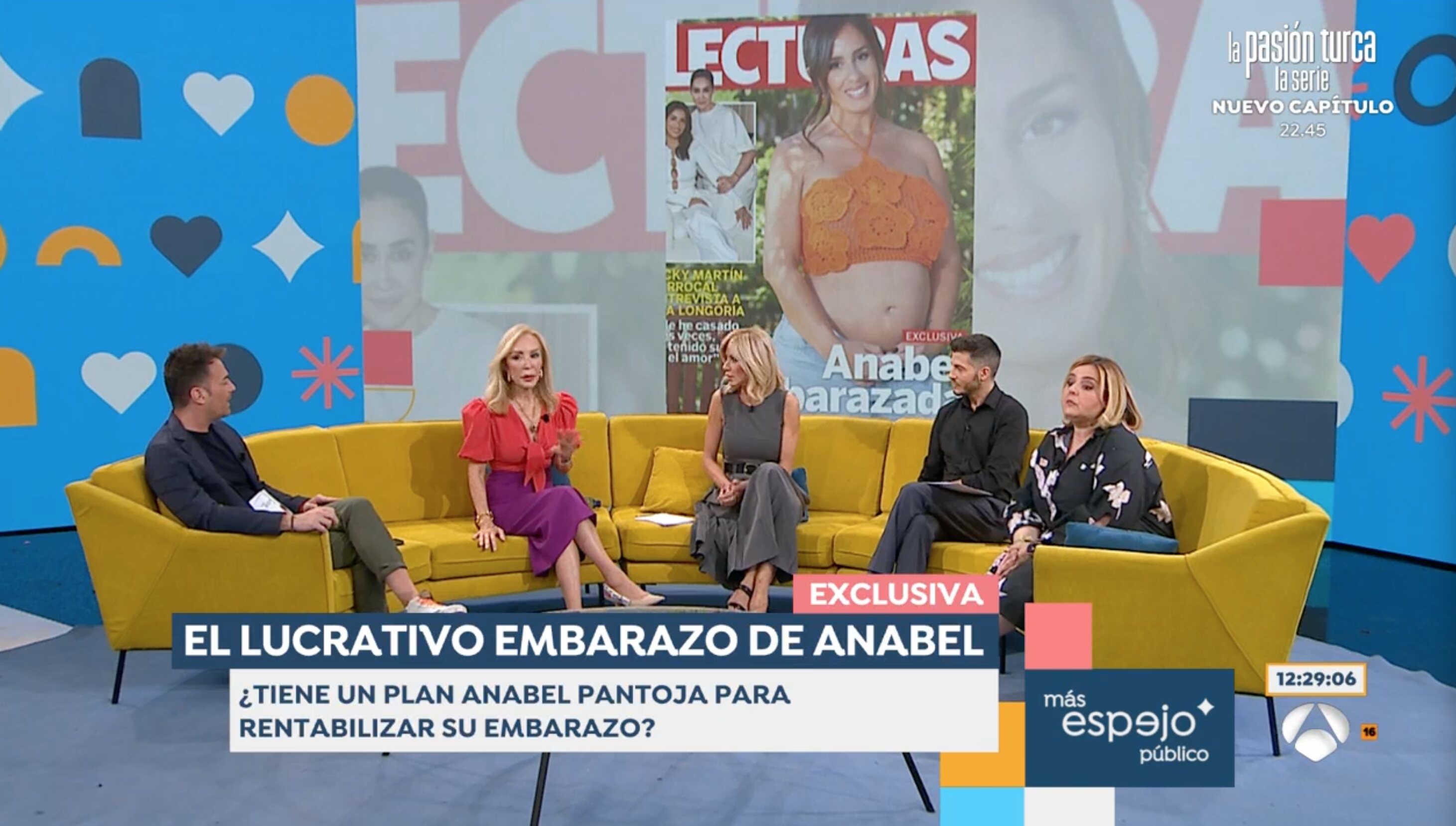 El embarazo de Anabel Pantoja llega también a Antena 3 | Foto: Antena3.com