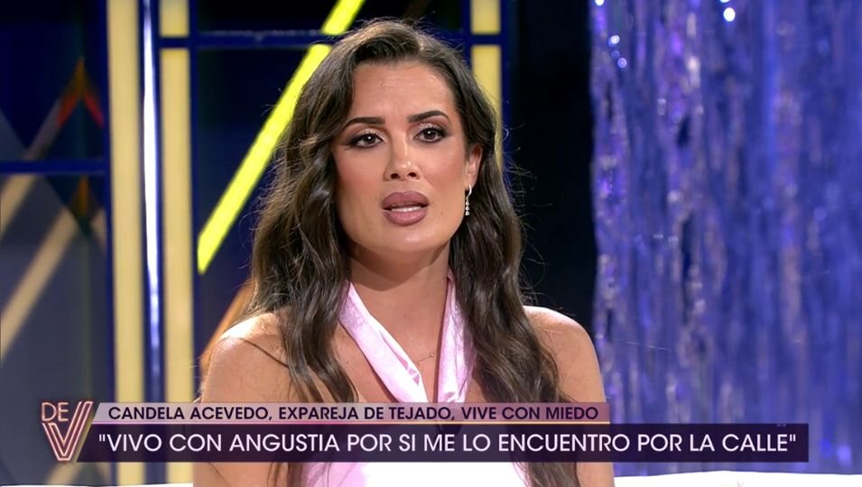 Candela Acevedo reconoce sentir mieda tras la salida de prisión de Antonio Tejado | Telecinco