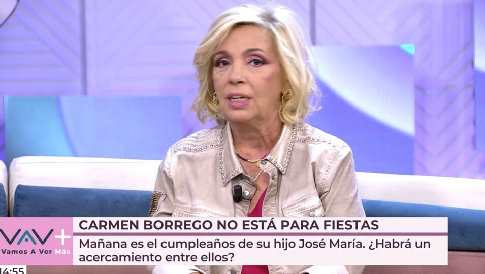 Carmen Borrego en 'Vamos a ver' | Foto: telecinco.es