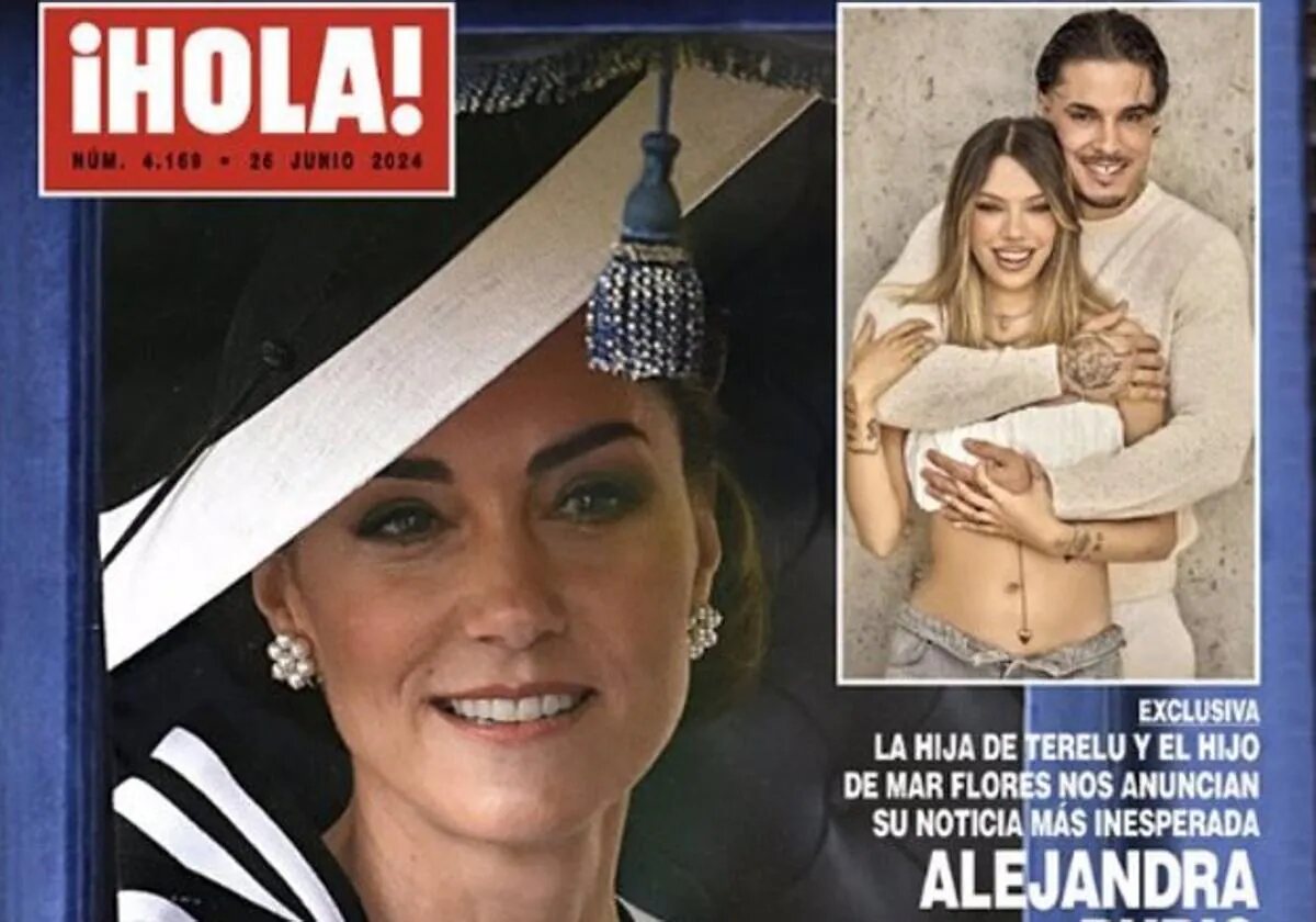 Alejandra Rubio anuncia su embarazo en la revista ¡Hola!