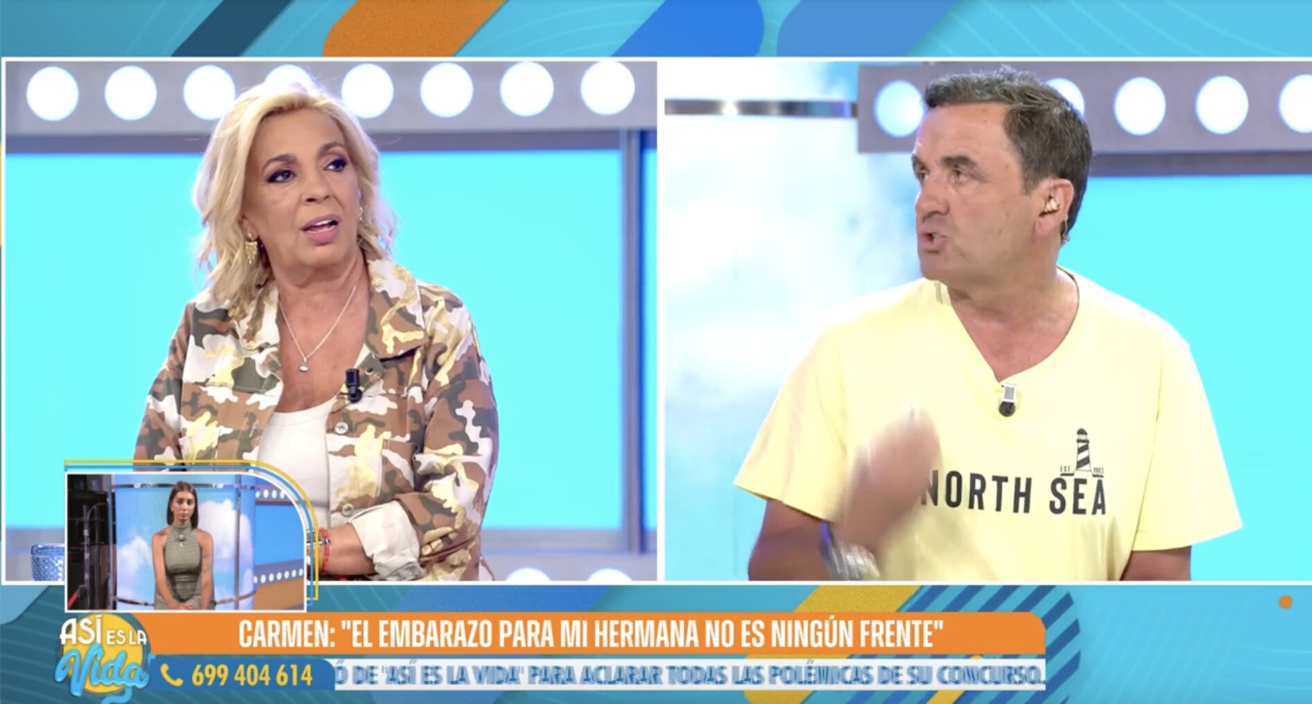 Gustavo González critica a Carmen Borrego por quejarse de ser famosa | Foto: Telecinco.es