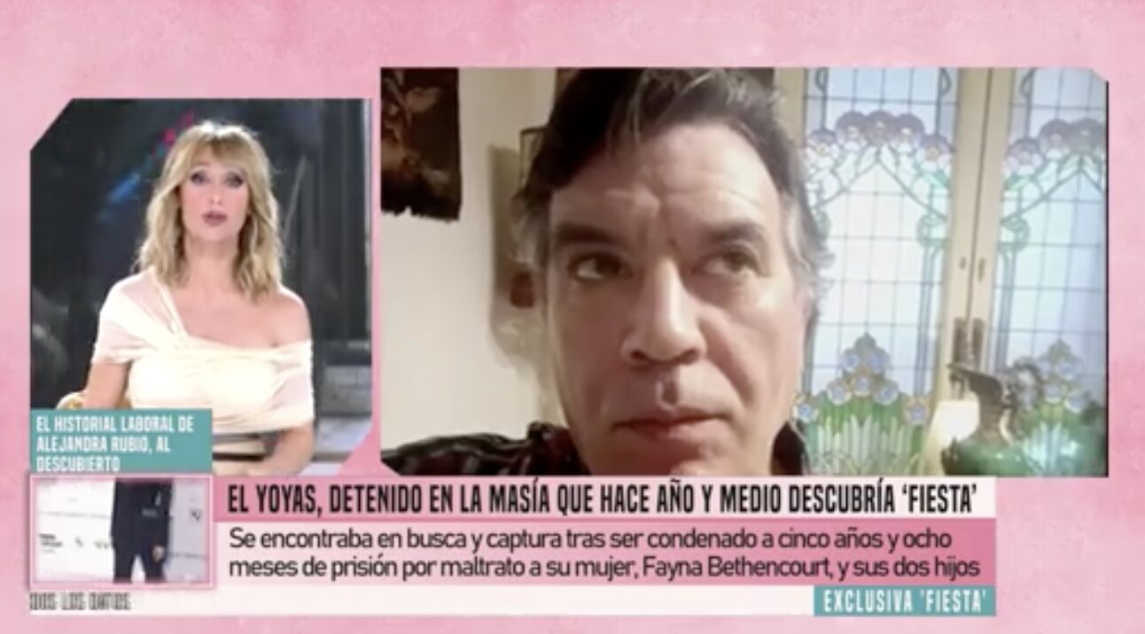 Esteban Gómez, abogado de Carlos Navarro 'El Yoyas', habla en 'Fiesta' | Foto: Telecinco.es