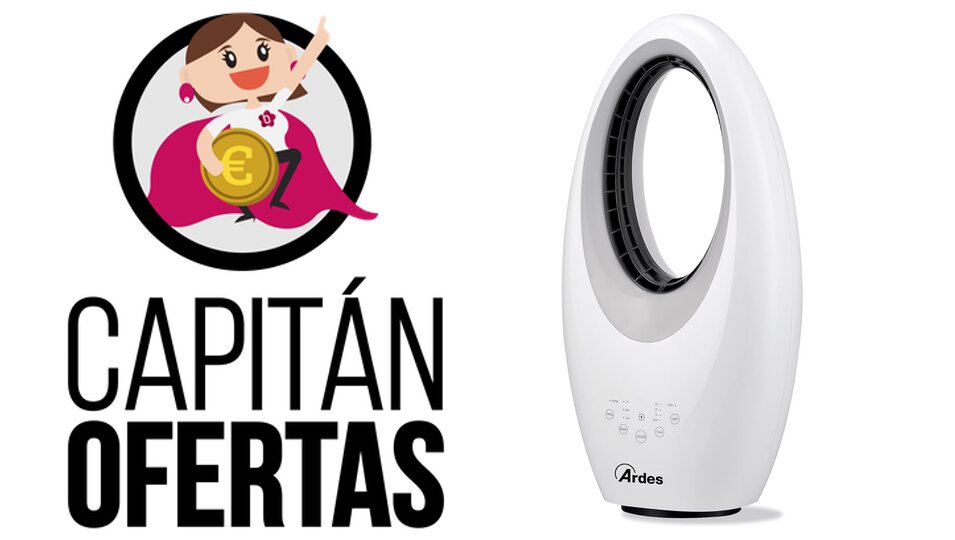 Ventilador sin aspas silencioso